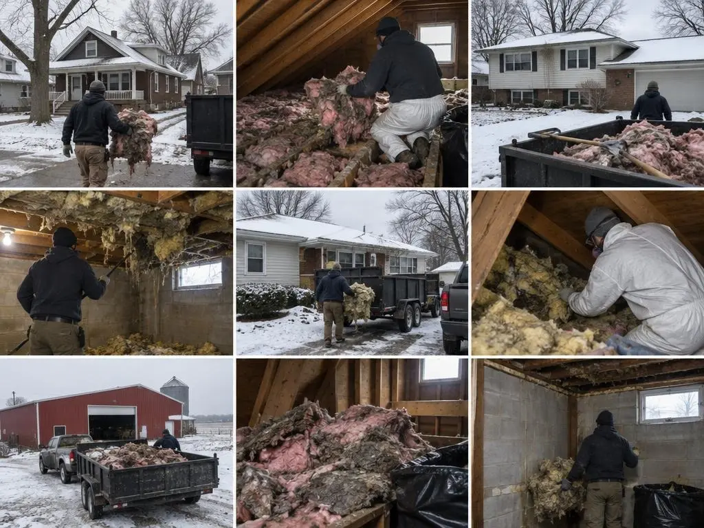 Old Insulation Removal in Flint, MI